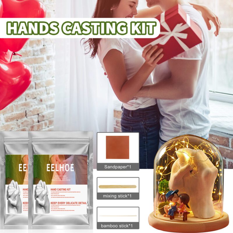 DIY Hand Casting Kit - Safe Household Craft for Preserving Family Memories - Image 2