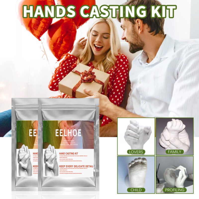 DIY Hand Casting Kit - Safe Household Craft for Preserving Family Memories - Image 4
