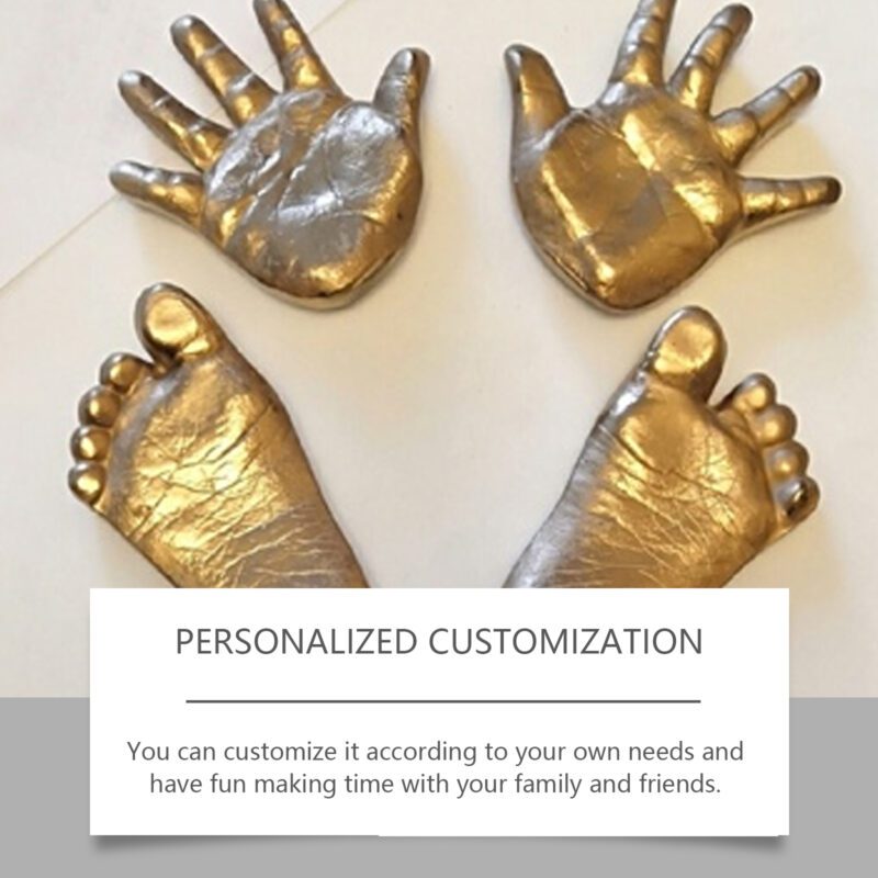 DIY Hand Model Powder Set: Household Craft Kit for Lifelike 3D Keepsakes - Image 4