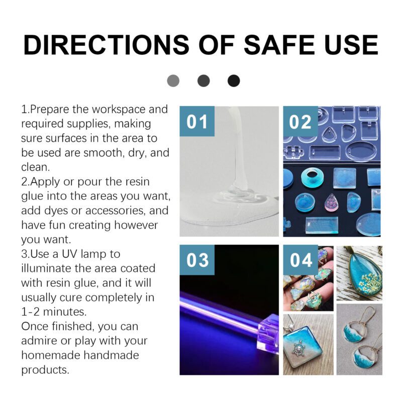 DOWMOO Multi-Purpose UV Resin Glue: Surface-Safe, Long-Lasting Household Adhesive - Image 6