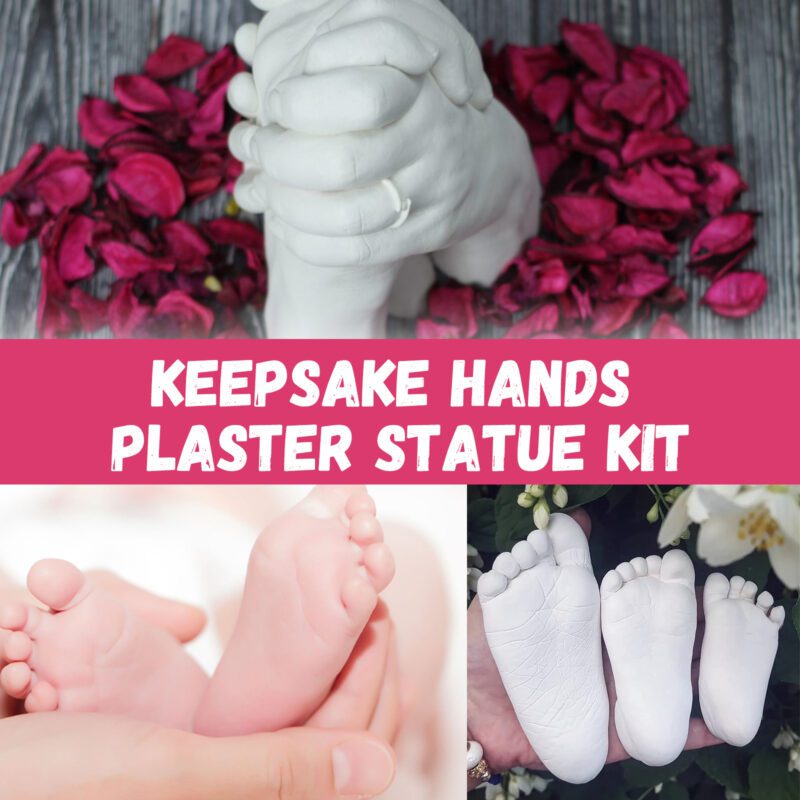 Dowmoo Hand Casting Kit – 3D Homemade Keepsake, Family Craft & Commemorative Gift - Image 3