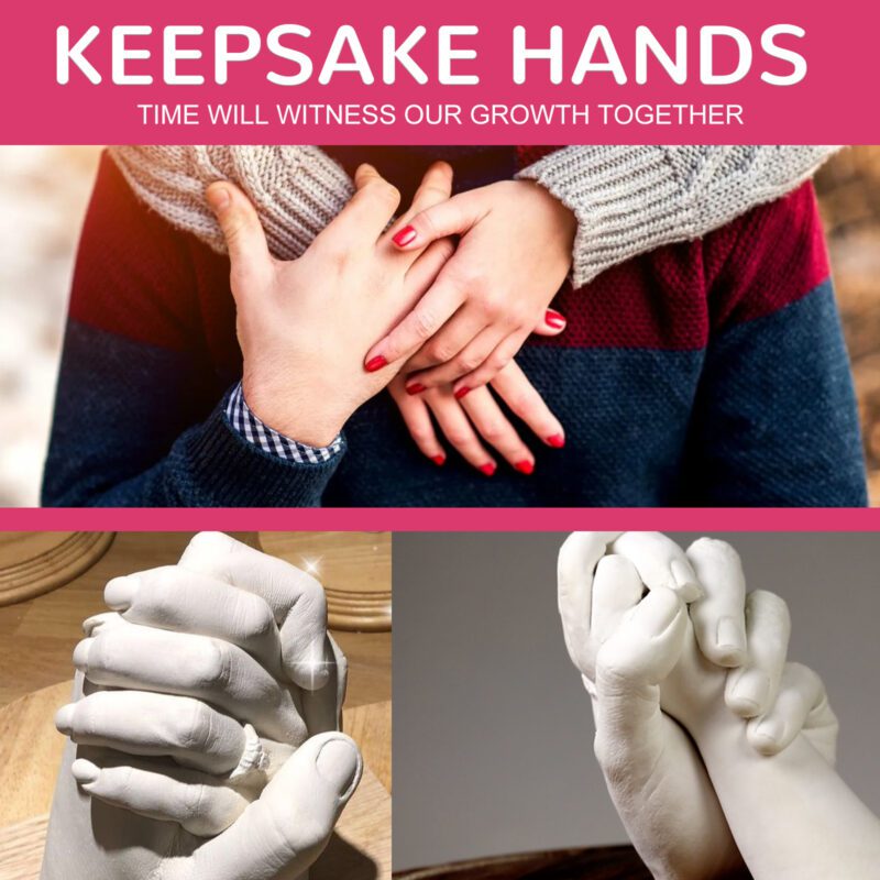 Dowmoo Hand Casting Kit – 3D Homemade Keepsake, Family Craft & Commemorative Gift - Image 4