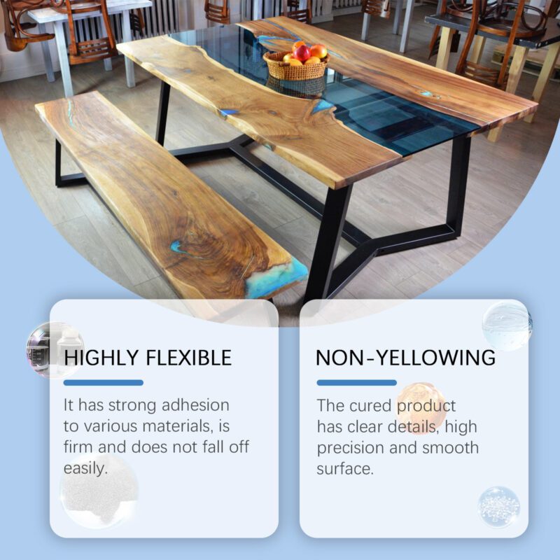 Dowmoo Multi-Purpose Epoxy Resin Kit – Safe Surfaces, Long-Lasting Household Repairs - Image 3