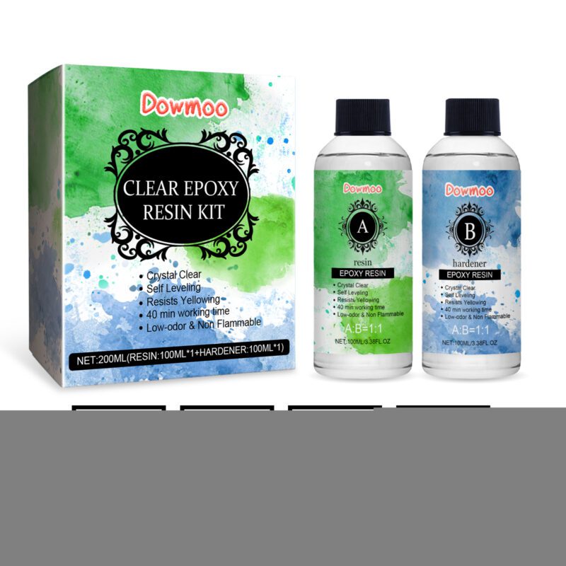 Dowmoo Multi-Purpose Epoxy Resin Kit – Safe Surfaces, Long-Lasting Household Repairs
