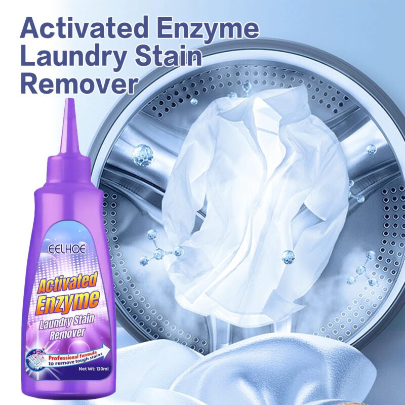 EELHOE Enzyme Laundry Stain Remover - Gentle, Effective Household Stain Cleaner for Clothes, Blankets - Image 2