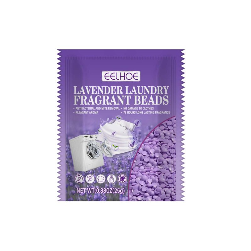 EELHOE Lavender Laundry Beads: Anti-Mite, Fragrance, Softener | Household Clothing Care - Image 2