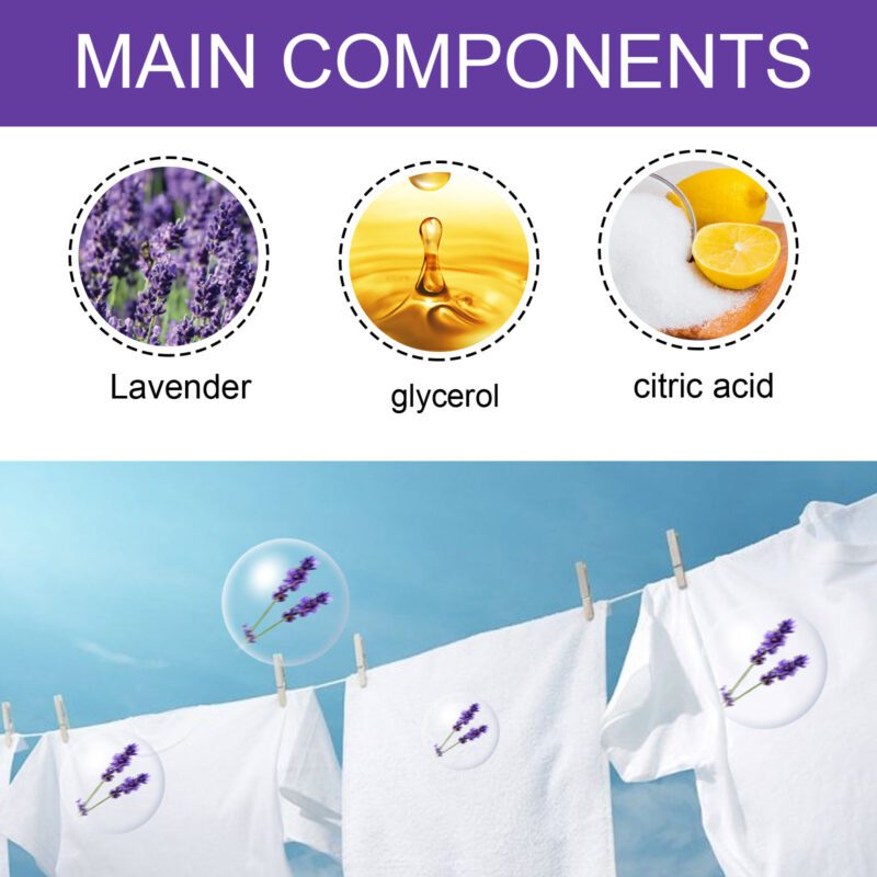 EELHOE Lavender Laundry Fragrance Beads: Long-Lasting, Safe Multi-Purpose Household Scent - Image 5