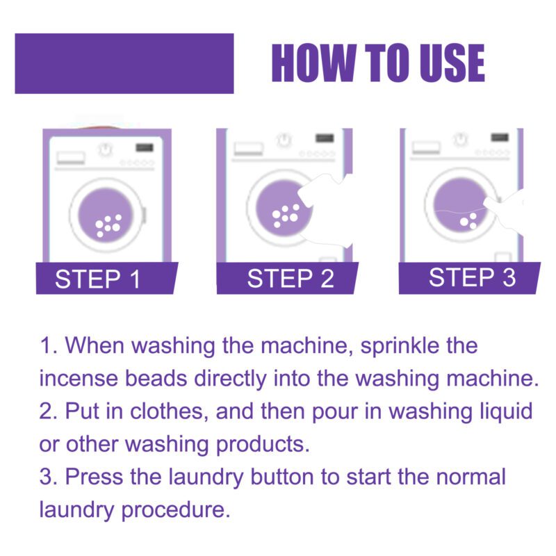 EELHOE Lavender Laundry Fragrance Beads: Long-Lasting, Safe Multi-Purpose Household Scent - Image 6