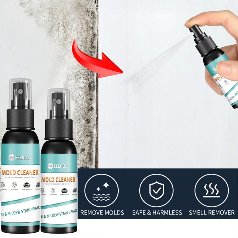 EELHOE Mold Removal Spray – Multi-Purpose Household Cleaner for Furniture, Tiles & Floors (100ml) - Image 2