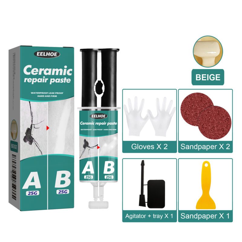 EELHOE Multi-Purpose Ceramic & Metal Tile Repair Paste – Crack Fix, Surface-Safe Adhesive - Image 2