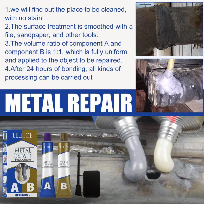 EELHOE Multi-Purpose Household Repair Glue – Quick-Dry, Surface-Safe Metal Adhesive - Image 5
