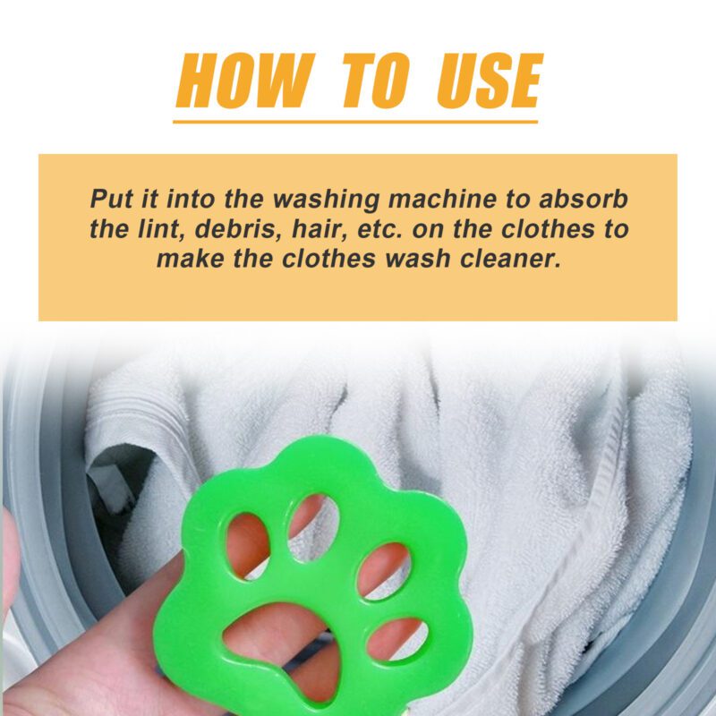 EELJOY Reusable Pet Hair Laundry Remover - Multi-Purpose, Safe Clothes Duster for Household Laundry Care - Image 6