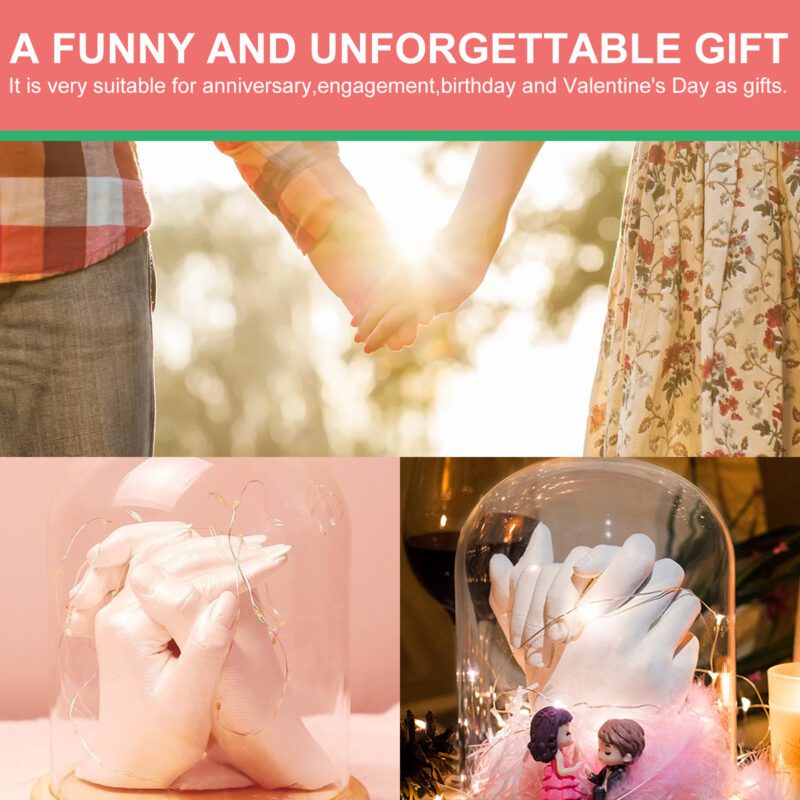 Family-Friendly DIY Hand Model Kit – Safe Plaster Mix, Easy Mold Making for Household Keepsakes - Image 4