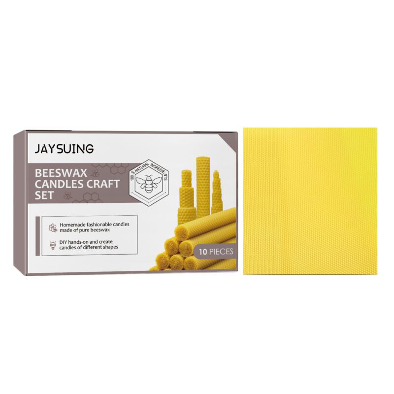 Handmade Beeswax Tablets: Multi-Purpose Household Wax for Furniture, Candles – Long-Lasting, Safe