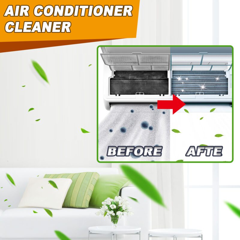 Household Air Conditioner Cleaner – Non-Dismantling, Odorless Foam Descaling, Surface-Safe - Image 4