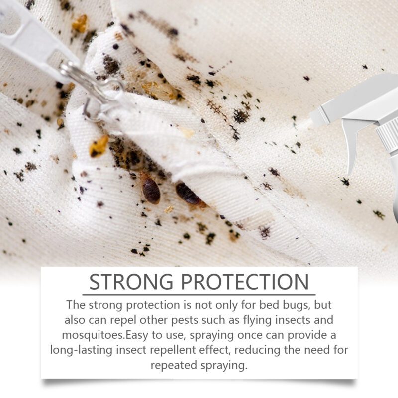Household Bedbug Spray | Mite Killer, Long-Lasting Pest Control for Beds & Bedrooms - Image 3