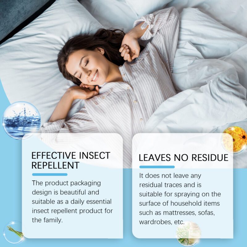 Household Bedbug Spray | Mite Killer, Long-Lasting Pest Control for Beds & Bedrooms - Image 4
