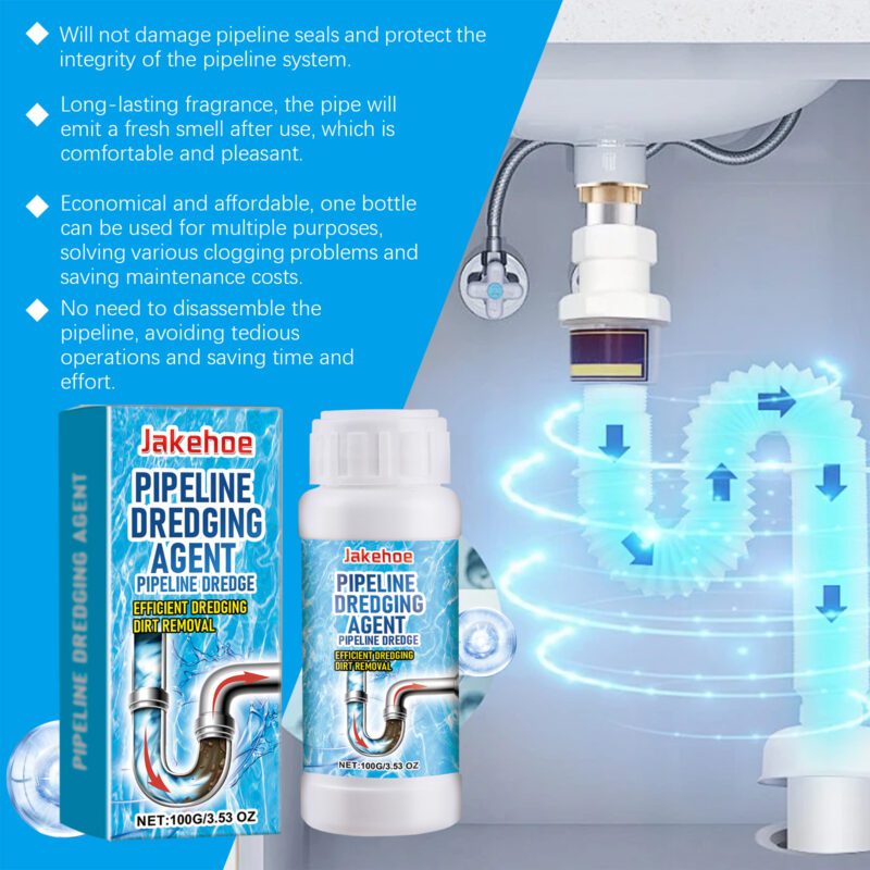 Household Drain Unclogger - Kitchen Toilet Sink Pipe Cleaner, Safe Long-Lasting - Image 4