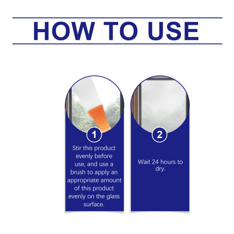 Household Frosted Glass Paint: Privacy, Light Control, Surface-Safe Coating - Image 6