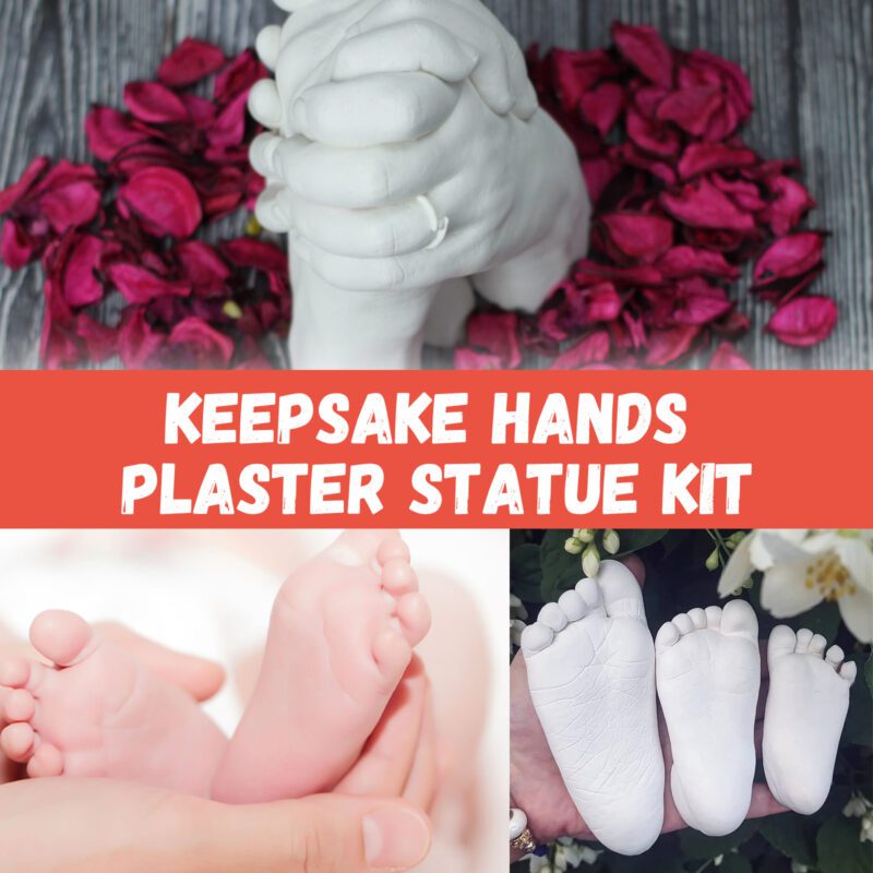 Household Hand Casting Kit: Homemade Keepsake Craft for Family Memories - Image 3