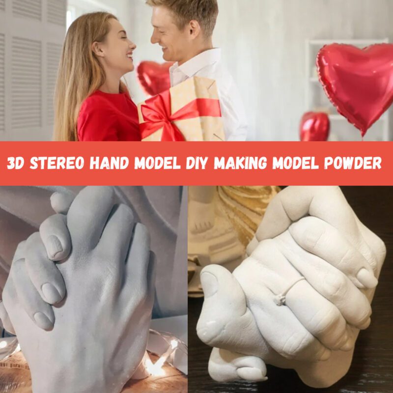 Household Hand Casting Kit: Homemade Keepsake Craft for Family Memories - Image 4