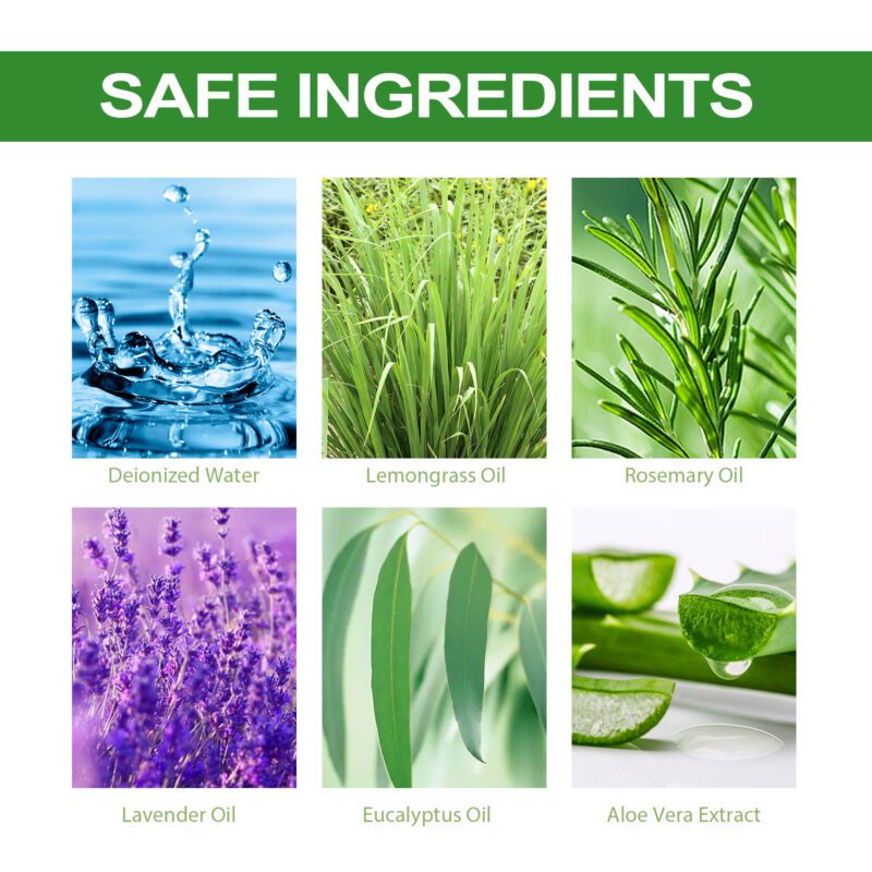 Household Insect Repellent Spray – Multi-Purpose, Safe for Skin, Controls Roaches & Mosquitoes - Image 5