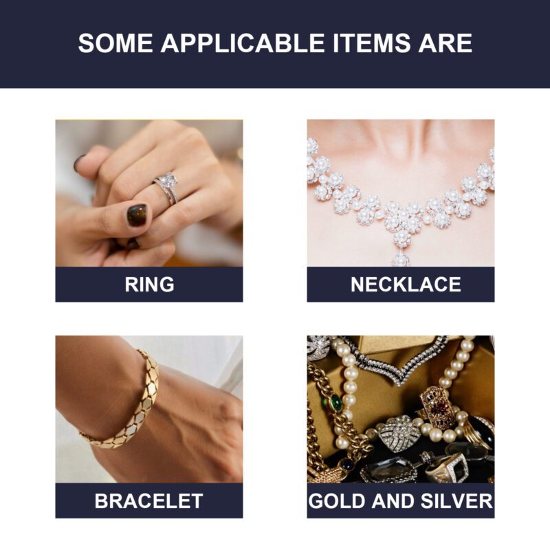 Household Jewelry Cleaner: Multi-Purpose, Long-Lasting, Safe for Gold/Silver/Diamonds - Image 4