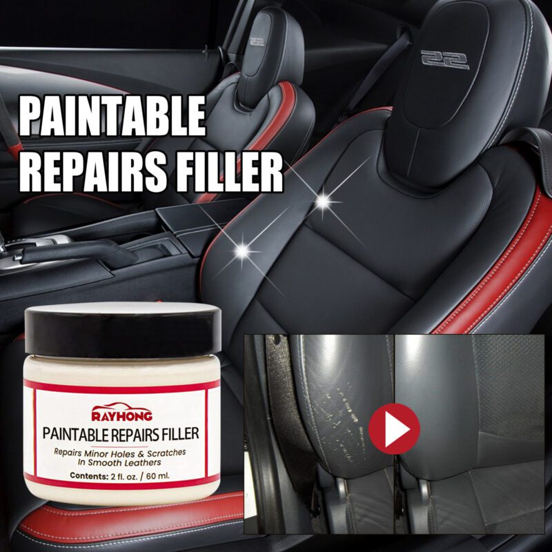 Household Leather Repair Cream: Multi-Purpose Scratch & Hole Filler, Surface-Safe - Image 2