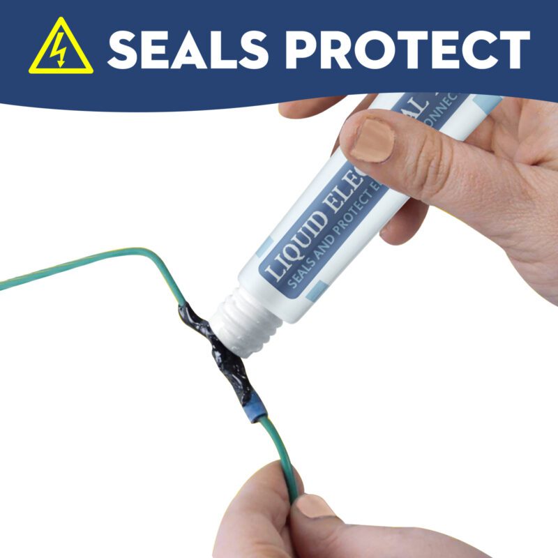 Household Liquid Insulating Tape: Multi-Purpose, Surface-Safe Circuit Sealant (50ml Black) - Image 3