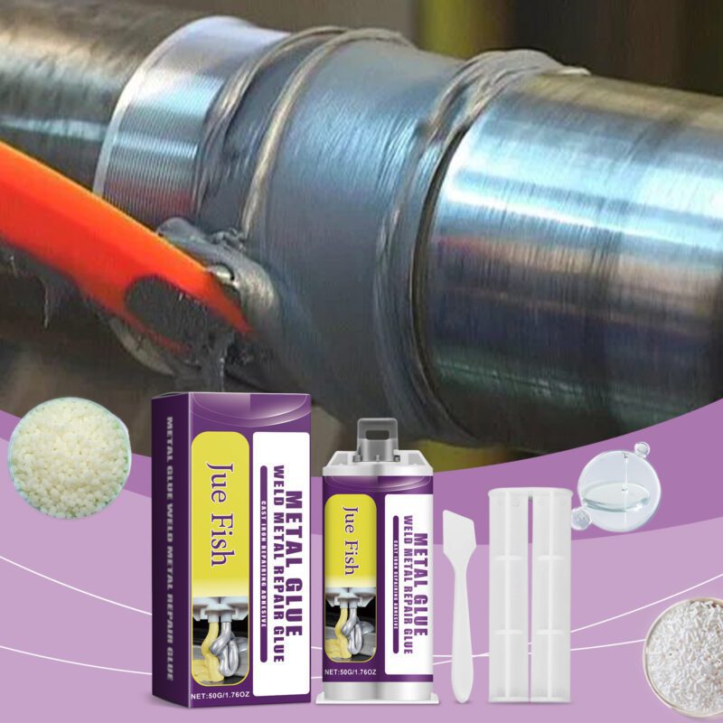Household Metal Repair Adhesive: Waterproof Crack Sealant, Long-Lasting Surface-Safe - Image 2