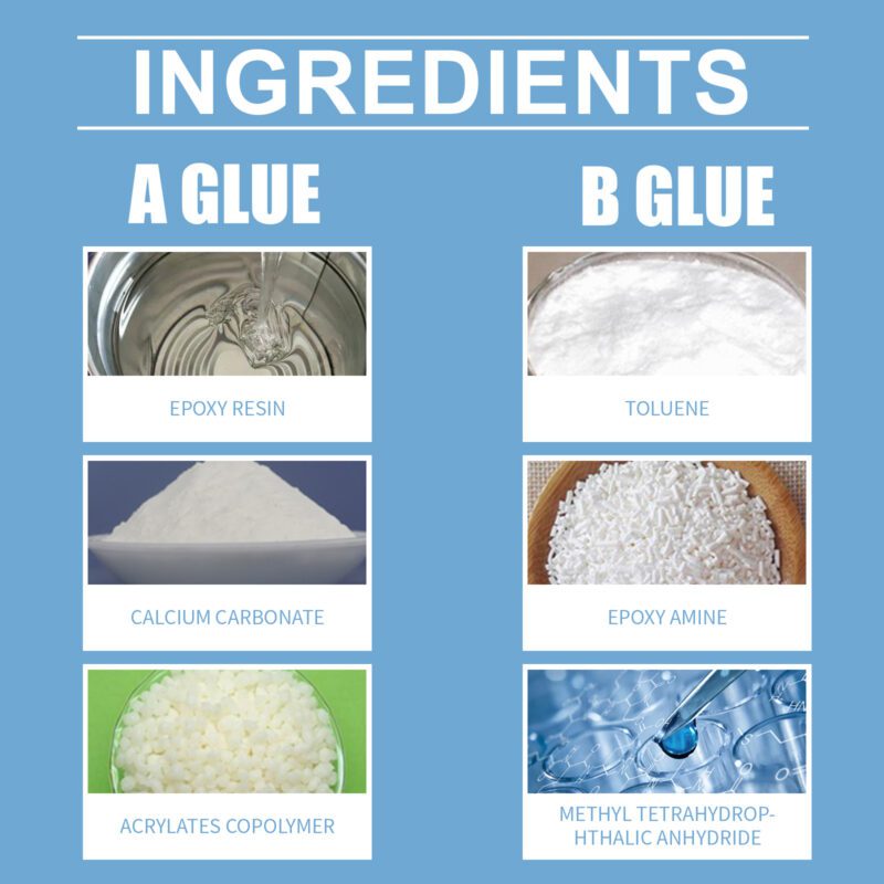 Household Metal Repair Epoxy: Long-Lasting Waterproof Adhesive Glue - Image 5