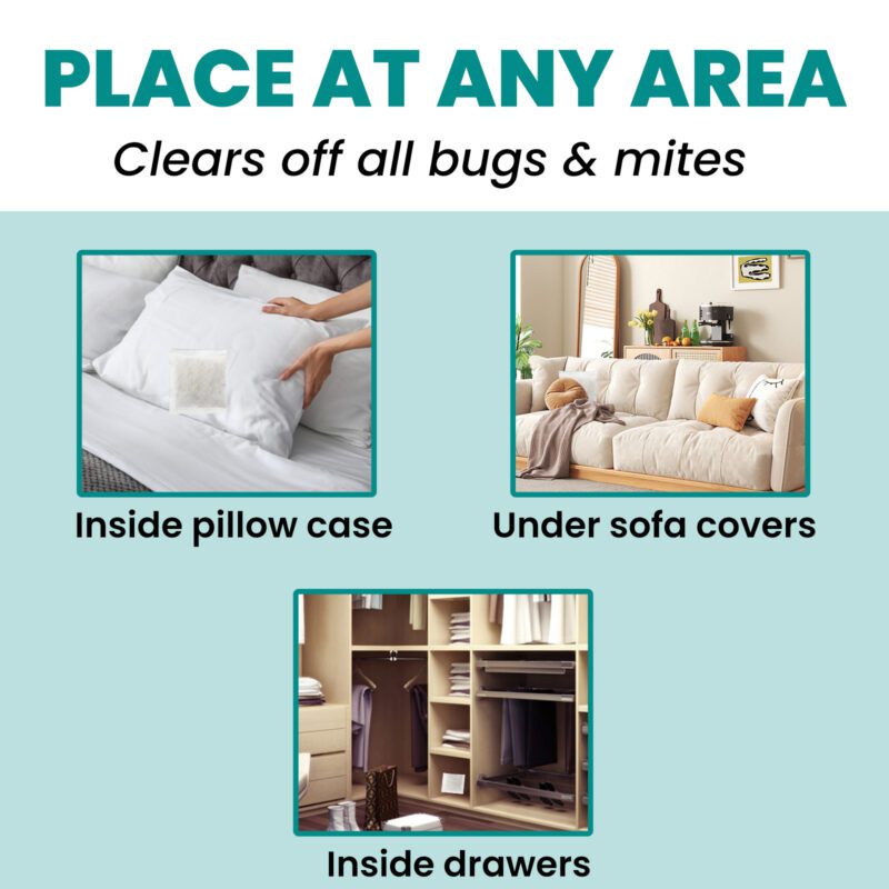 Household Mite Control Kit: Safe Bedding Furniture Long-Lasting Mite Repellent - Image 4