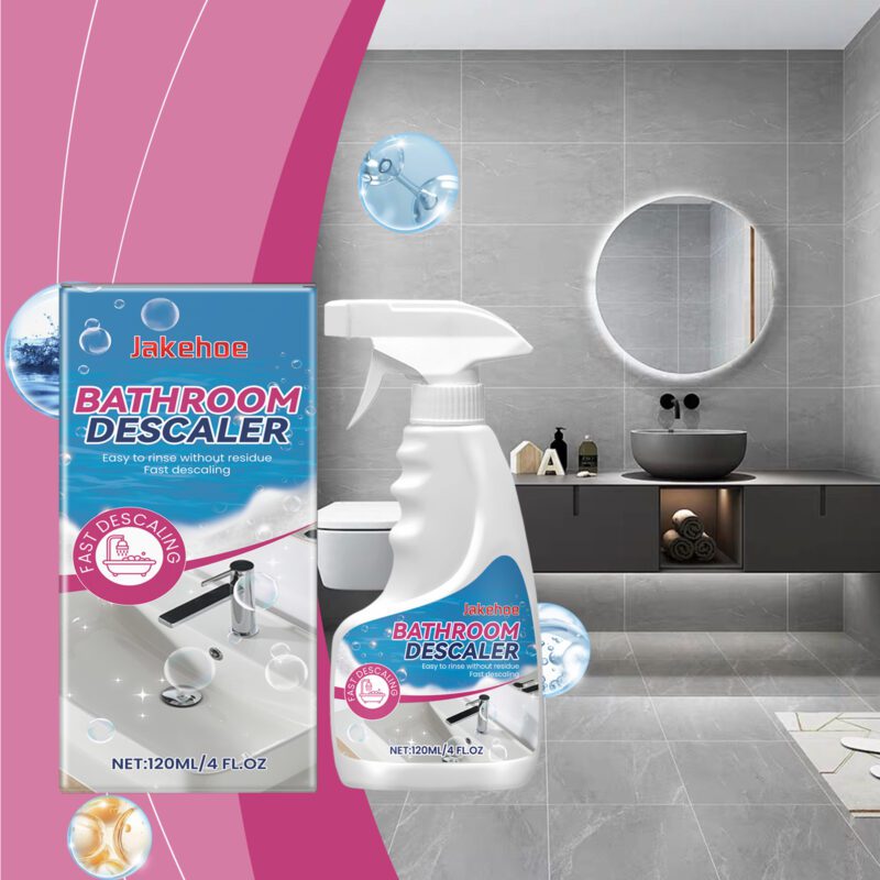 Household Multi-Purpose Descaling Cleaner – Kitchen Bathroom Tile/Glass, Safe Long-Lasting