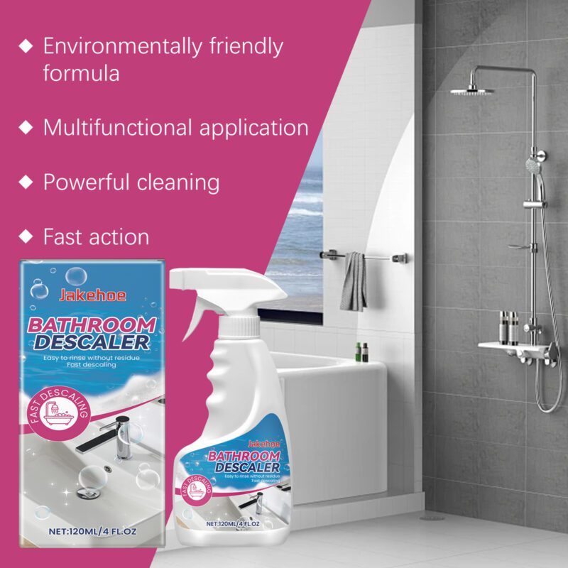 Household Multi-Purpose Descaling Cleaner – Kitchen Bathroom Tile/Glass, Safe Long-Lasting - Image 3