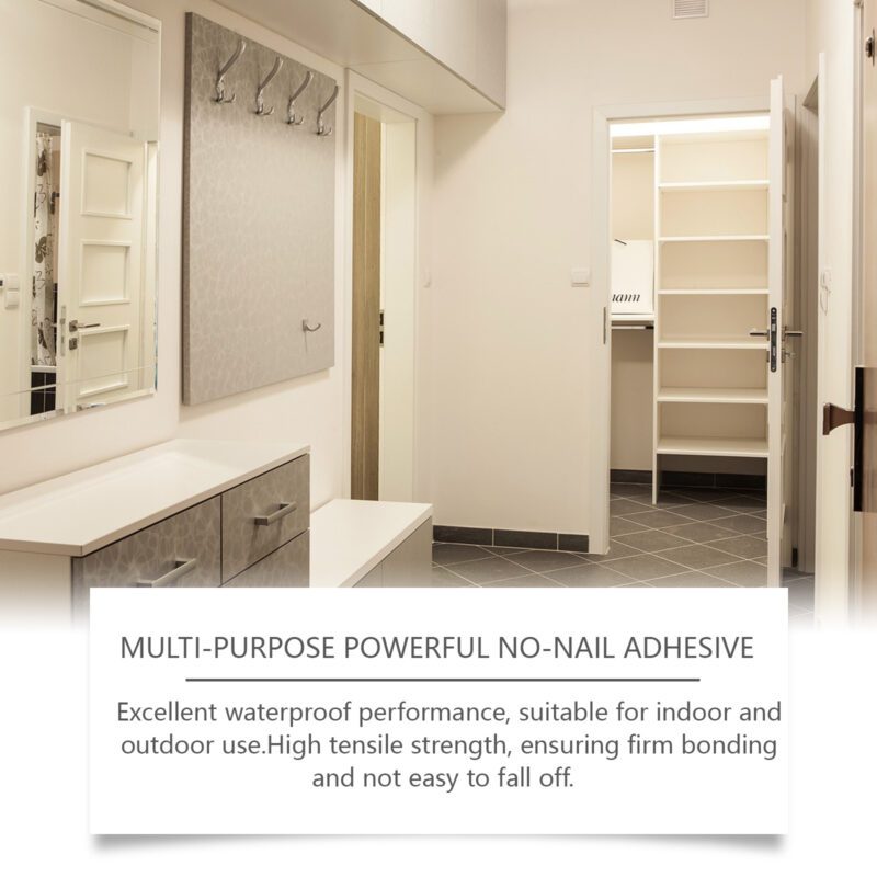 Household Multi-Purpose Nail-Free Glue – Surface-Safe, Long-Lasting Bond for Wood/Plastic/Ceramic - Image 4