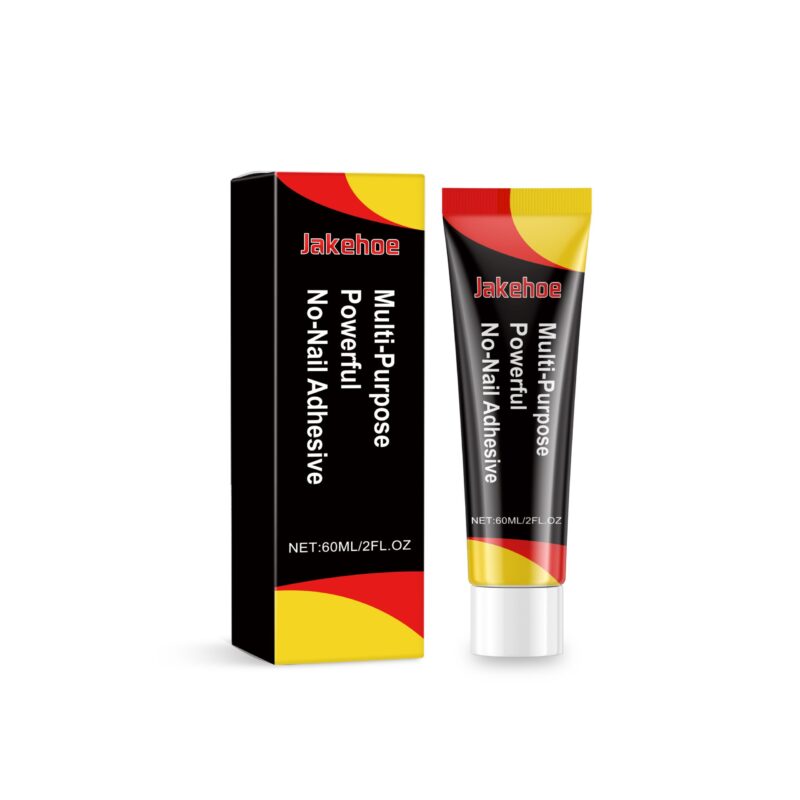 Household Multi-Purpose Nail-Free Glue – Surface-Safe, Long-Lasting Bond for Wood/Plastic/Ceramic