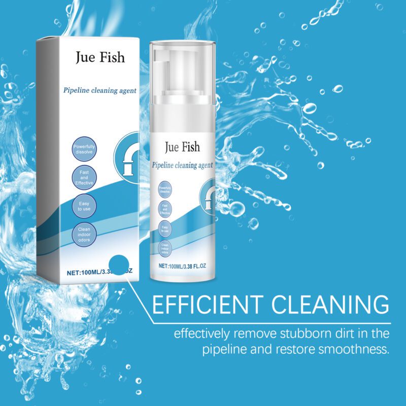 Household Pipe Cleaning Foam Spray - Multi-Purpose Kitchen Bathroom Drain Unclogger, Long-Lasting - Image 4
