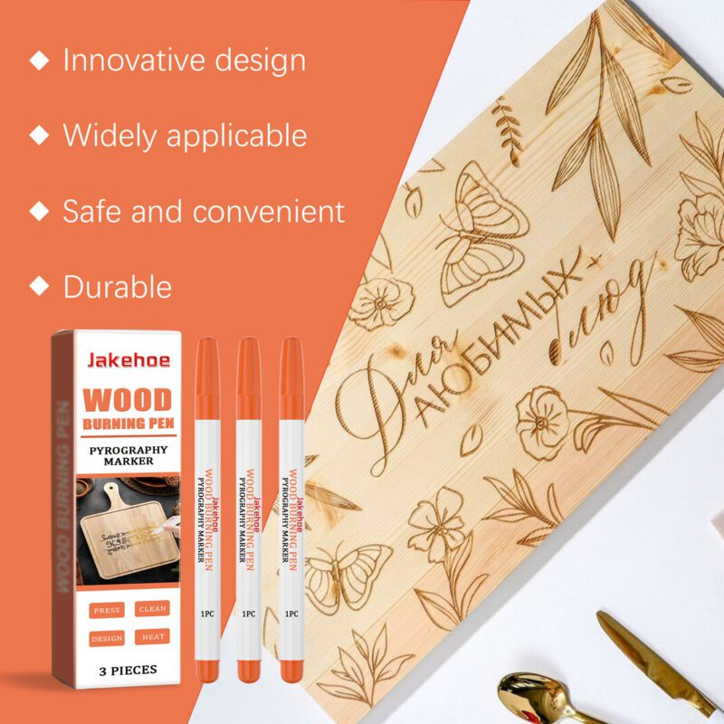 Household Pyrograph Pen: Wood Burning Tool for Furniture Craft, Long-Lasting, Surface-Safe - Image 3