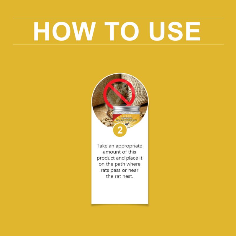 Household Rat Repellent Paste: Long-Lasting, Safe Rodent Deterrent - Image 6