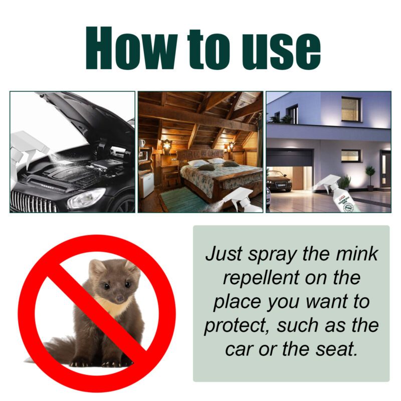 Household Rodent Repellent Spray – Multi-Purpose, Long-Lasting, Surface-Safe - Image 6