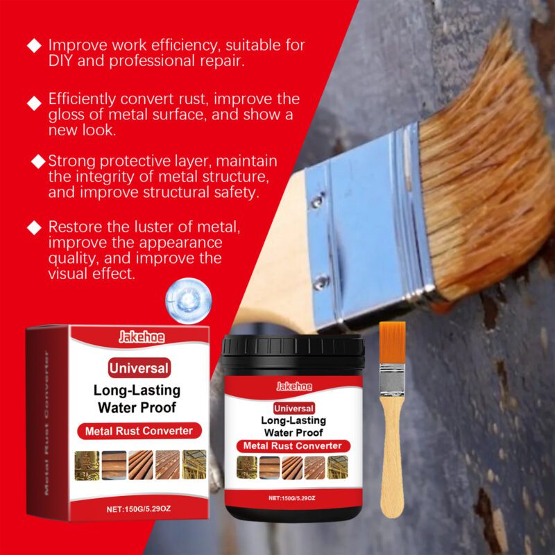 Household Rust Remover & Metal Protector: Multi-Purpose, Long-Lasting Rust Converter - Image 3