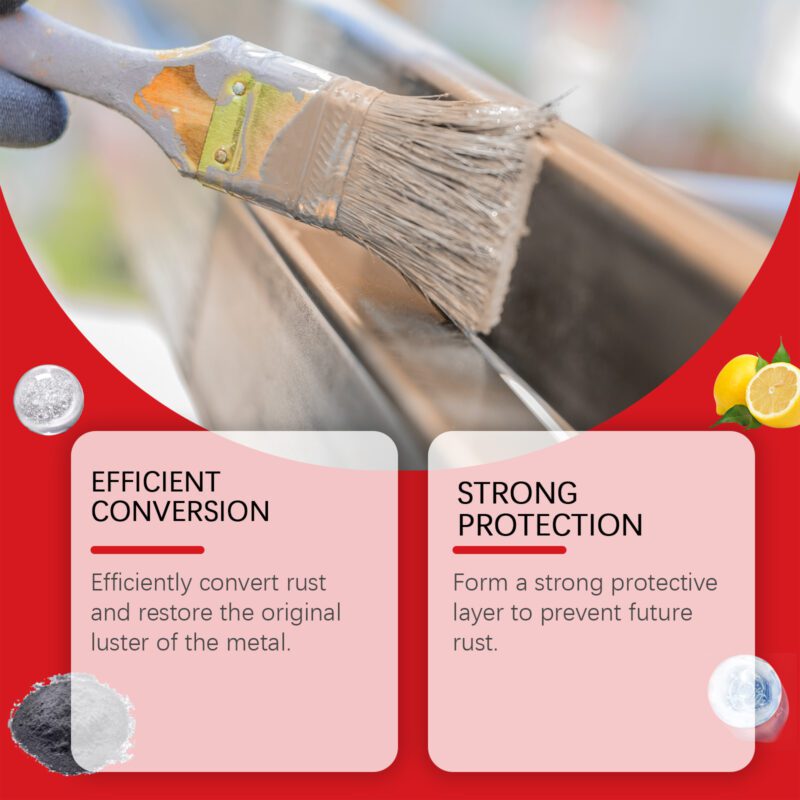 Household Rust Remover & Metal Protector: Multi-Purpose, Long-Lasting Rust Converter - Image 4
