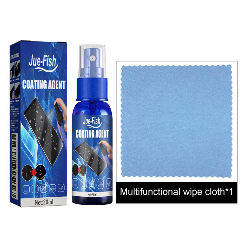 Household Screen Cleaner: Anti-Scratch, Long-Lasting Glass Hydrophobic Coating Solution