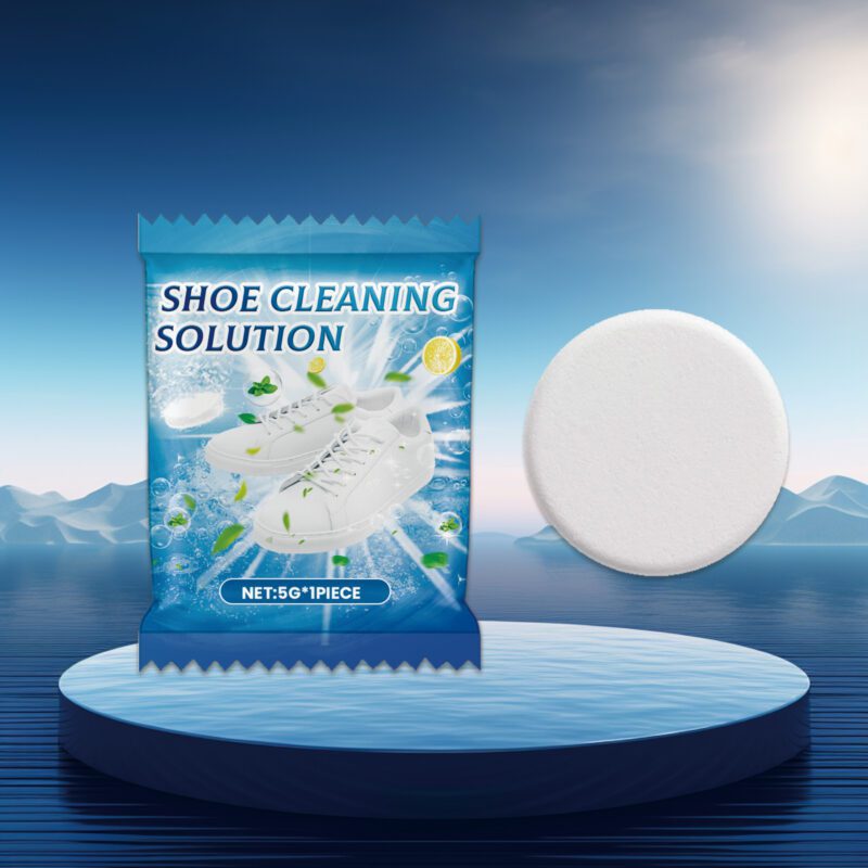 Household Shoe Cleaner Tablets: Multi-Purpose, Surface-Safe White Sneaker Brightener - Image 2