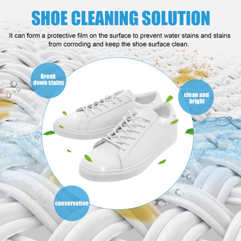 Household Shoe Cleaner Tablets: Multi-Purpose, Surface-Safe White Sneaker Brightener - Image 3