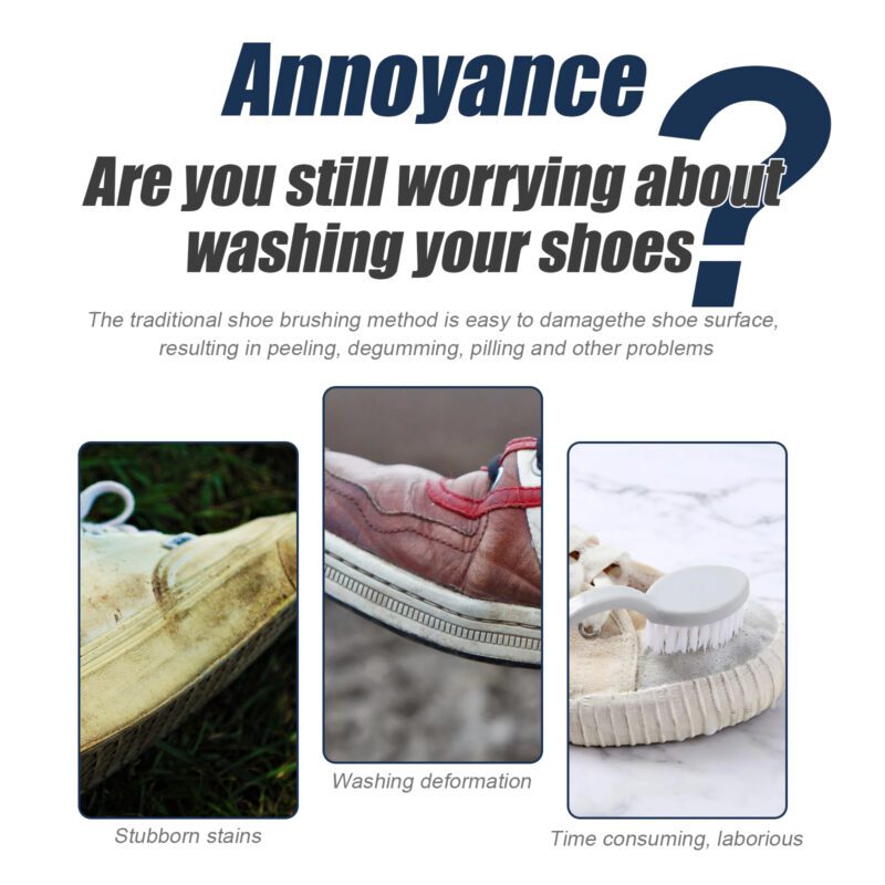 Household Shoe Whitening Cleaner - Long-Lasting, Surface-Safe Stain Remover - Image 3