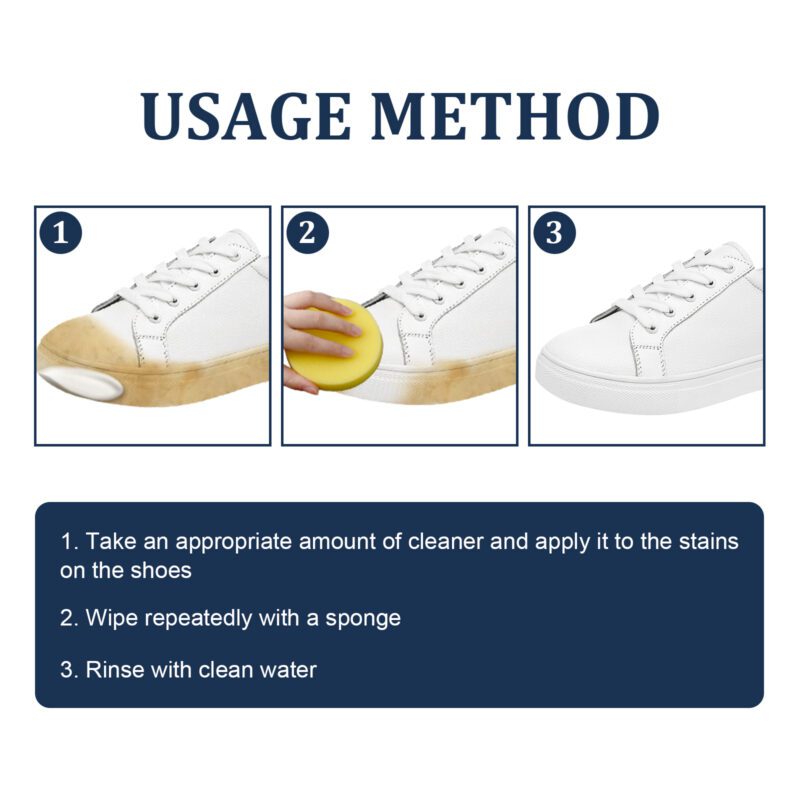 Household Shoe Whitening Cleaner - Long-Lasting, Surface-Safe Stain Remover - Image 6