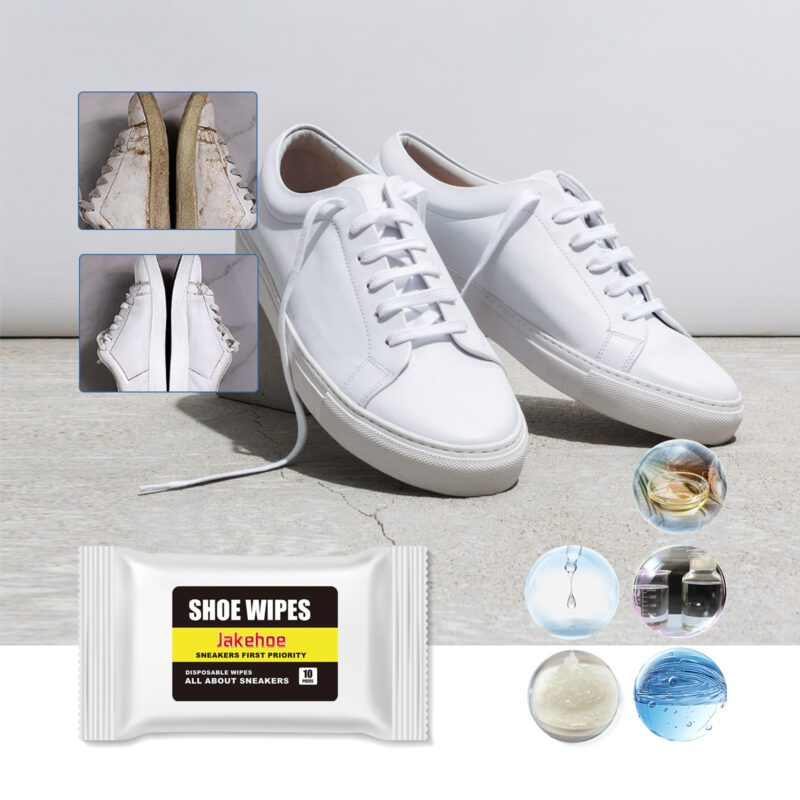 Household Shoe Wipes: Portable Multi-Purpose Shoe Cleaner, Safe Surface Care (10 Pcs) - Image 2