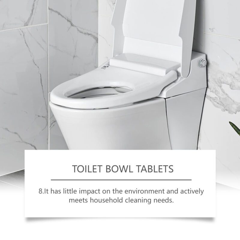 Household Toilet Cleaner Effervescent Tablets: Quick Dissolve, Deodorize & Descale - Image 3