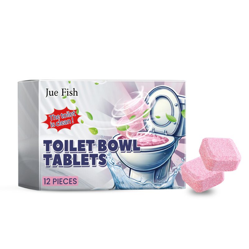 Household Toilet Cleaner Effervescent Tablets: Quick Dissolve, Deodorize & Descale